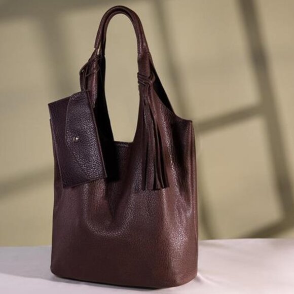 Slouchy Hobo Bags for Women Coffee1 - Picture 1 of 5